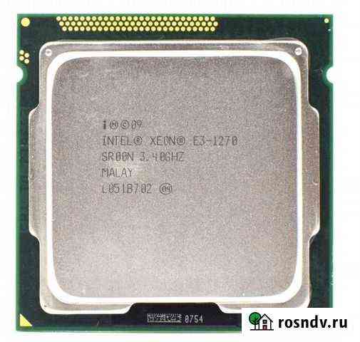 Процессор i7 xeon E3 1270 LGA 1155 Новосибирск