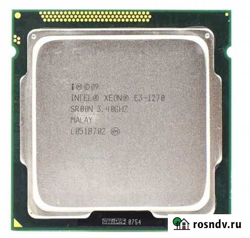 Процессор i7 xeon E3 1270 LGA 1155 Новосибирск - изображение 1