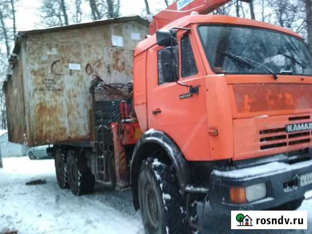 Услуги,манипулятор вездеход,перевозка гаражей Уфа - изображение 1