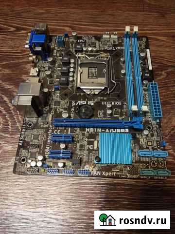 Материнская плата asus h61m-a/usb3 Пермь - изображение 1