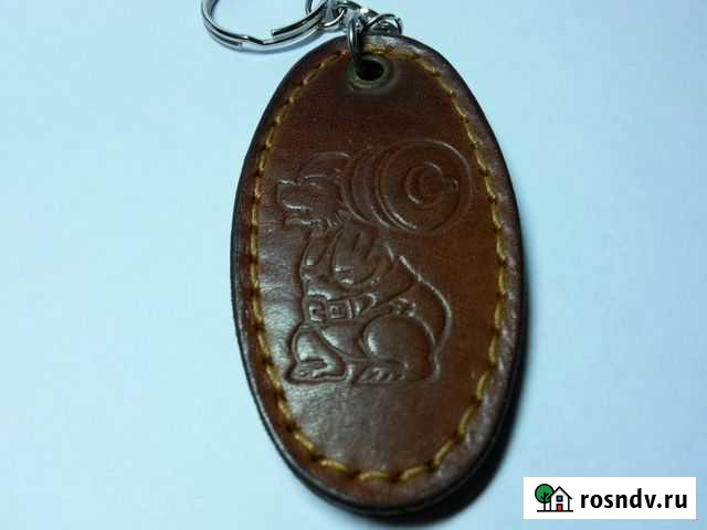 Брелок Мишка со штангой Краснокамск - изображение 1