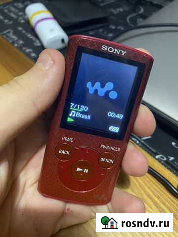 Mp3 плеер sony nwz-e384 8gb red Астрахань - изображение 1