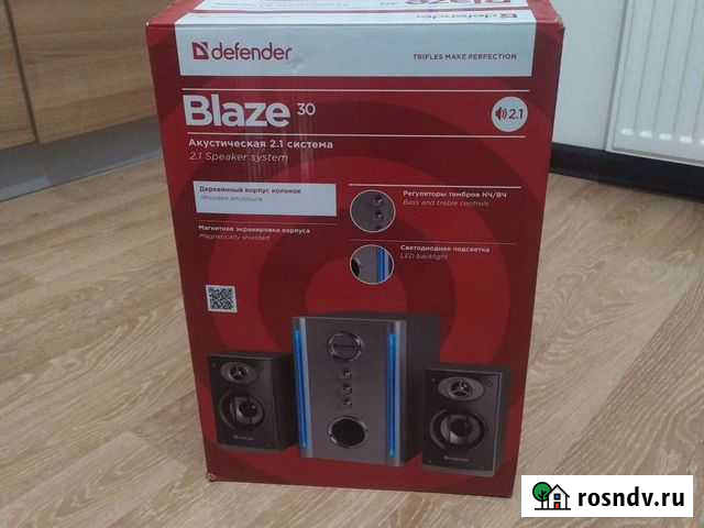 Акустическая система 2,1 Defender Blaze 30 Мурино - изображение 1