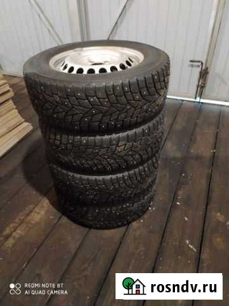 Комплект зимних колес 215/65 R16 на t5 Кирово-Чепецк - изображение 1