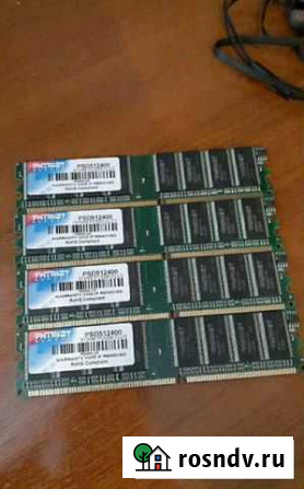 Оперативная память Patriot DDR sdram dimm 512 Мб Липецк - изображение 1
