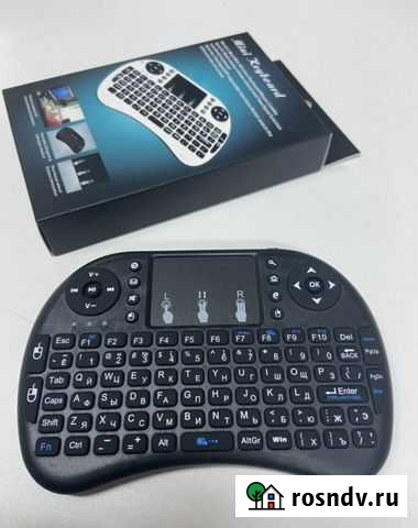 Клавиатура+сенсор (мышка) беспроводная для тв, пк Тула - изображение 1