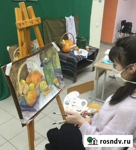 Уроки рисования в студии. Есть онлайн Уфа - изображение 1
