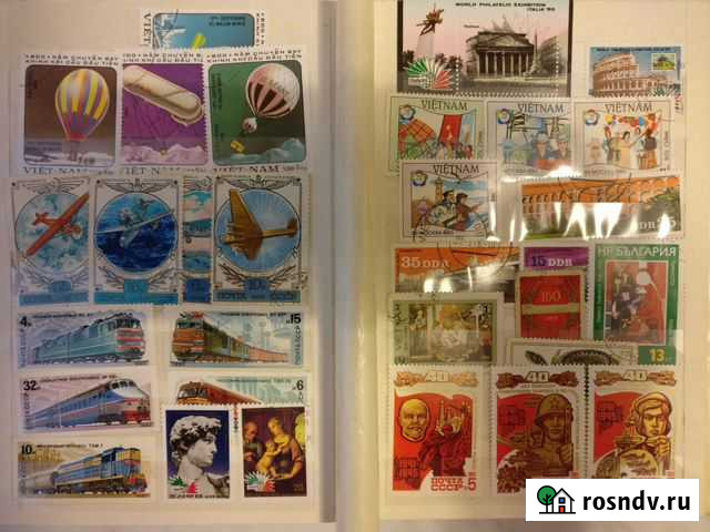 Продам большую коллекцию марок Санкт-Петербург - изображение 1