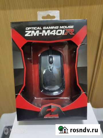 Мышь Zalman ZM-M401R black usb Севастополь - изображение 1