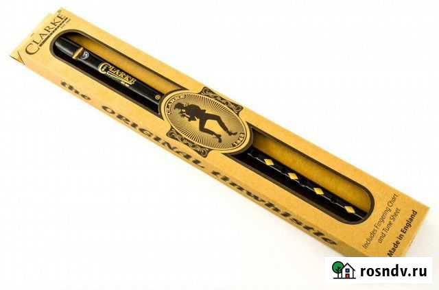 Вистл Clarke Original Black Whistle D (тинвистл) Санкт-Петербург - изображение 1