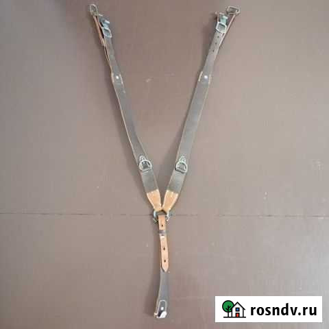 Y портупея, очень качественная копия, натуральная Инта - изображение 1