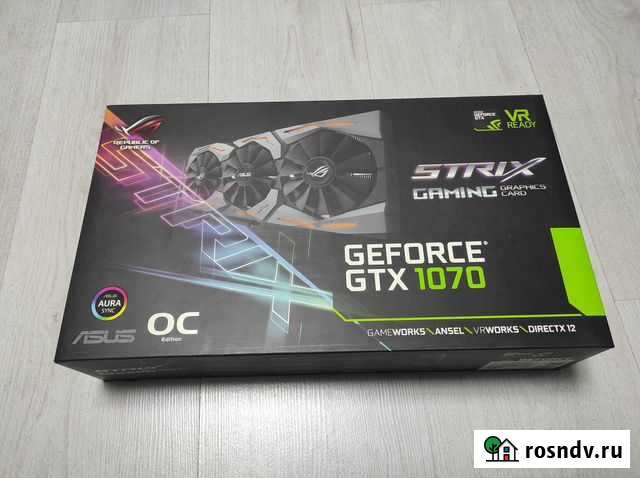 Коробка от видеокарты GTX 1070 asus Strix 5шт Вологда - изображение 1