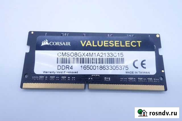 Corsiar Valuesele cmso8GX4M1A2133C15 DDR4 8Gb Казань - изображение 1