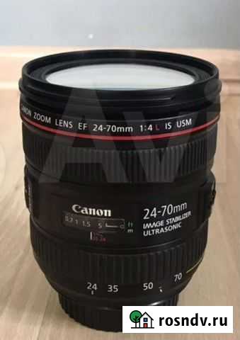 Объектив Canon EF 24-70mm f 4 IS USM L (macro ) Самара - изображение 1