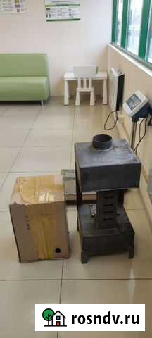 Буржуйка печь на отработанном масле Мурманск - изображение 1