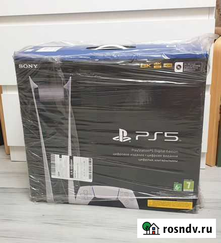 Новая Ps5 Digital Edition (без дисковода) Обнинск - изображение 1