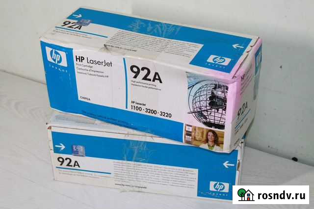 Картридж C4092A оригинал новый Новосибирск - изображение 1