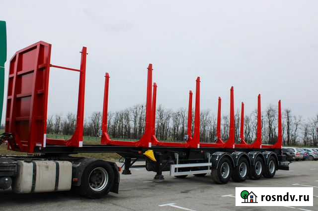 Полуприцеп лесовоз (сортиментовоз) FOX Trailer Сортиментовоз, 2021 Ростов-на-Дону - изображение 1