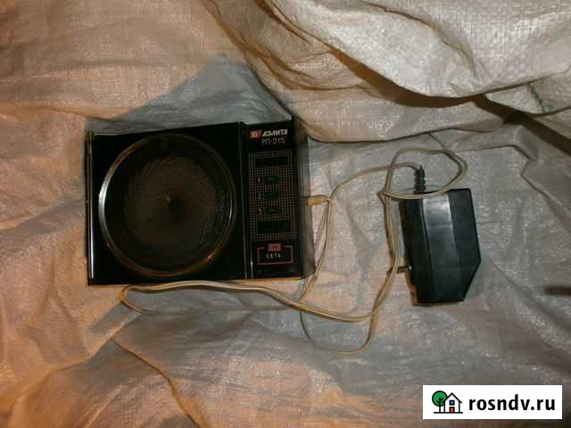 Аэлита рп-215 + блок питания. Приемник.Радио Курган - изображение 1