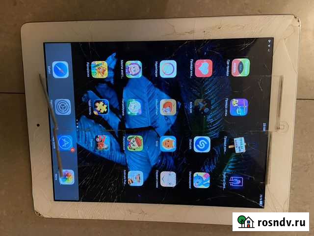 iPad разбито стекло но все работает Сочи - изображение 1