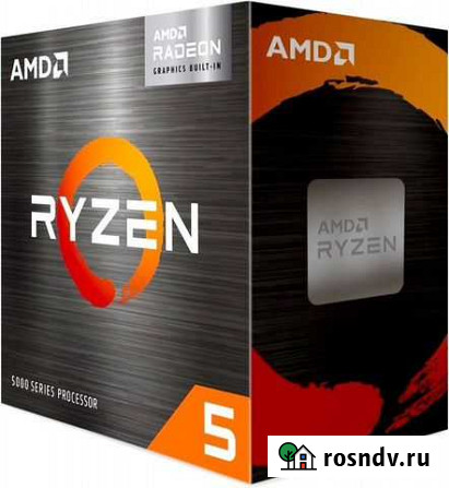 AMD Ryzen 5 5600G (комплект с кулером) - новый Самара - изображение 1