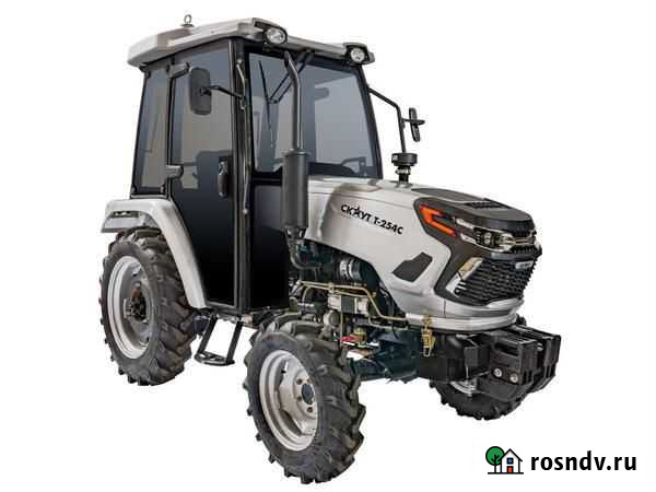 Минитрактор Скаут Т-254С + щетка с поливом Оренбург - изображение 1