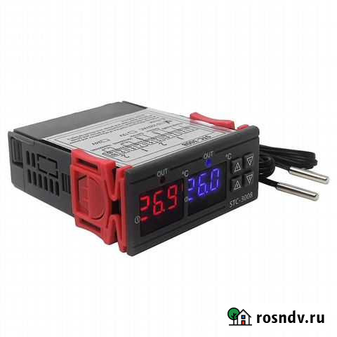 Терморегулятор STC 3008 двухзонный Красноярск - изображение 1