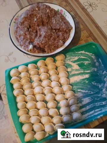 Три мяса, пельмешки ручной лепки Тюмень - изображение 1