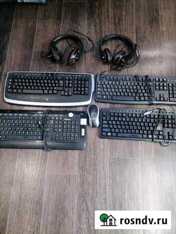 Клавиатура, наушники, мышь Новосибирск - изображение 1