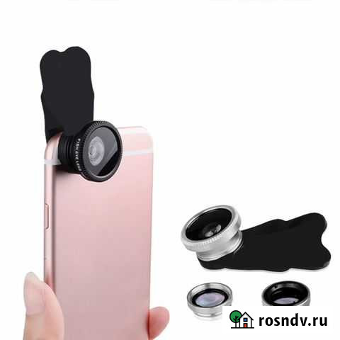 Объективы для телефона 3 в 1 Омск - изображение 1
