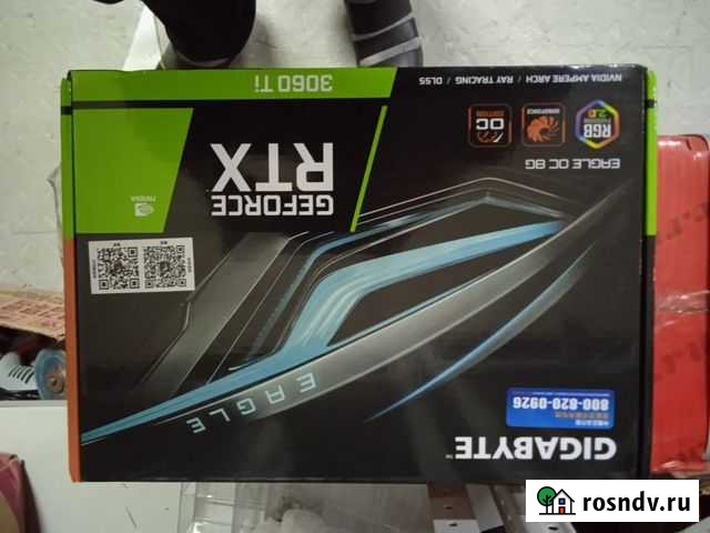 Видеокарта RTX 3060 TI Gigabyte Gaming OC (LHR Владивосток - изображение 1