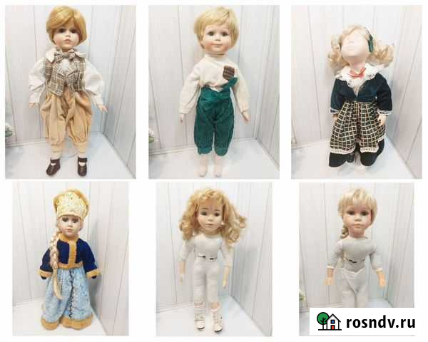 Куклы фарфоровый 38-42 см Сыктывкар - изображение 1