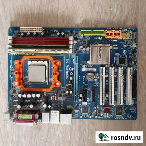 Материнская плата с процессором и памятью Брянск - изображение 1