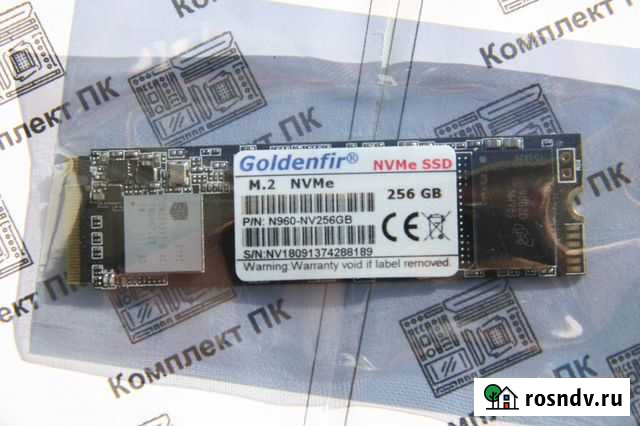 Goldenfir ssd m2 nvme 256 gb (new) N960-NV256GB Краснодар - изображение 1