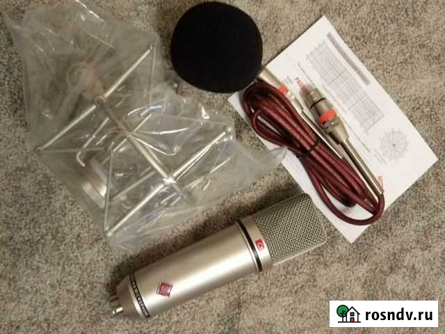 Студийный микрофон копия neumann 87 Новосибирск - изображение 1