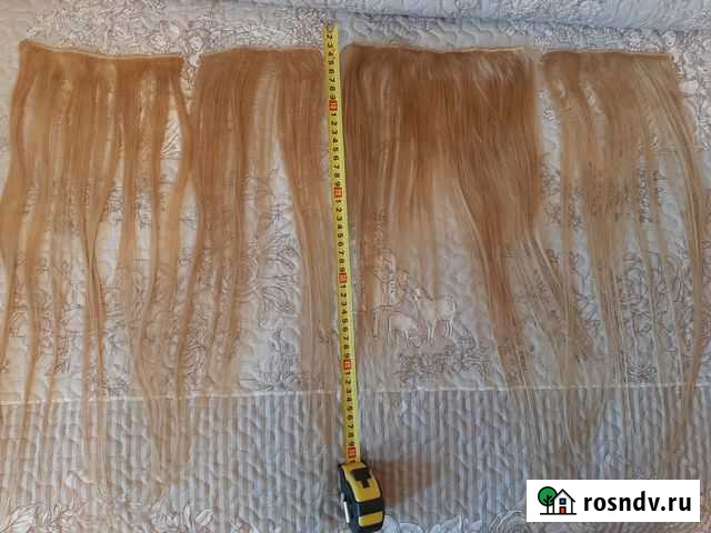 Волосы натуральные на клипсах Челябинск - изображение 1