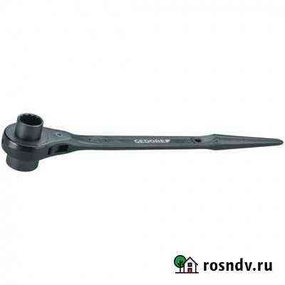 Ключ трещоточный для монтажных работ 17x19 мм gedo Волжский