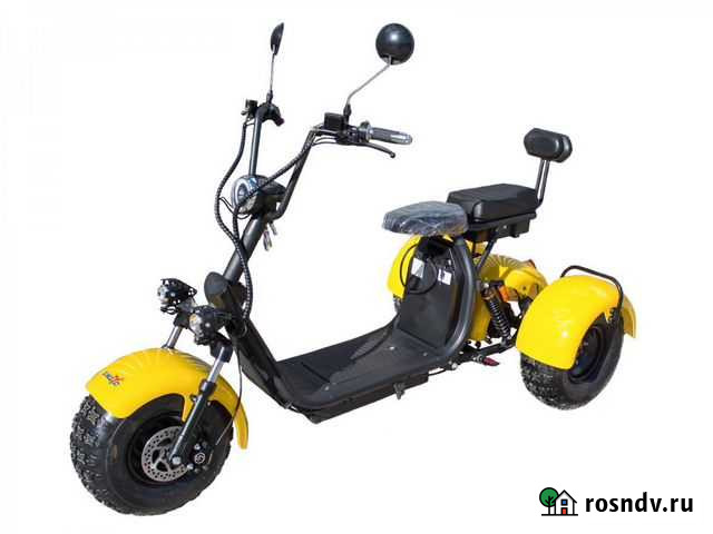 Электроскутер С.мото citycoco 3-Х колесный премиум Санкт-Петербург - изображение 1