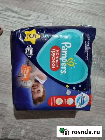 Подгузники-трусики ночные 5 Ижевск - изображение 1