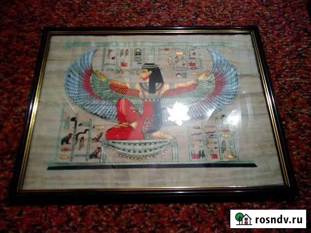 Изображение на папирусе из Египта Набережные Челны - изображение 1