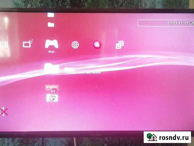Ps3 прошитая б/у 300gb +1 контролер+3 диска Феодосия - изображение 1