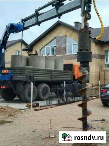 Бурение колодцев септиков машиной Тверь - изображение 1