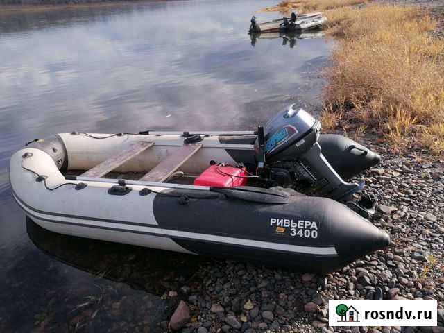 Лодка надувная бу. С мотором Ленинск-Кузнецкий - изображение 1