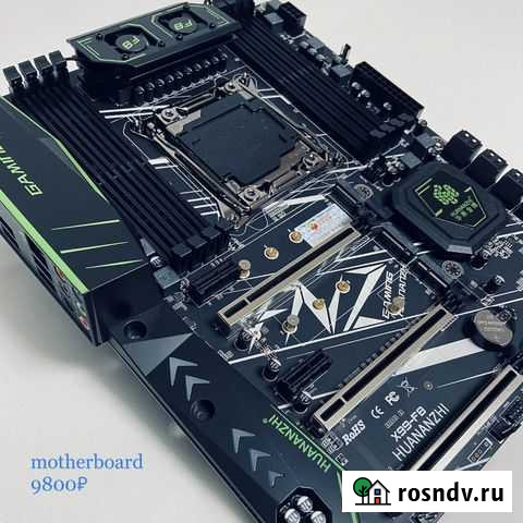 Материнская плата X99, lga2011-3 huananzhi Новосибирск - изображение 1