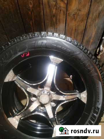 Зимние колеса в сборе r14 185 70 Омск - изображение 1