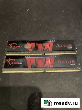 16Gb(2x8Gb) ddr4 3000 g.skill Краснодар - изображение 1
