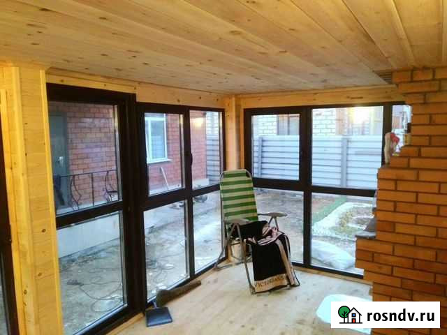 Каркасная модульная баня с панорамными окнамипод к Нижнеудинск - изображение 1