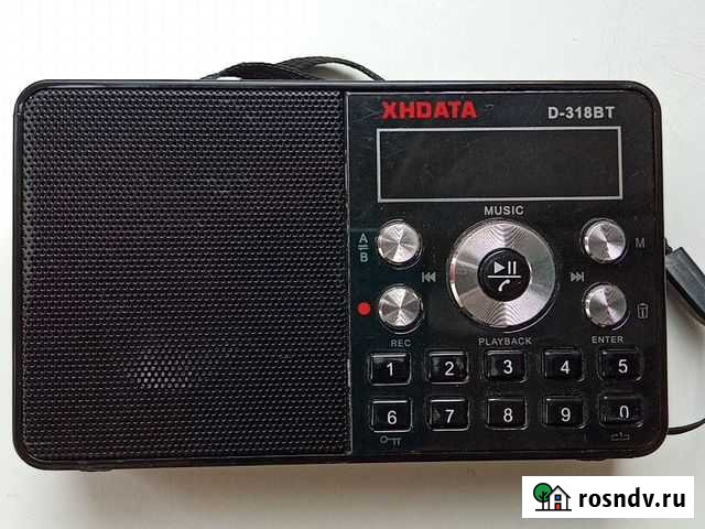 Радиопри?мник xhdata d-318bt Ростов-на-Дону - изображение 1