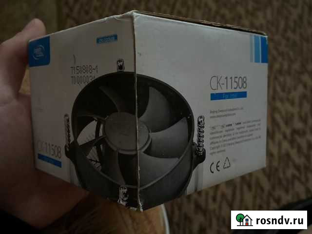 Кулер процеccорный 1155,1156 (новый) Казань - изображение 1