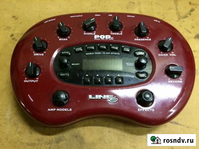 Гитарный процессор Line6 podxt Александров - изображение 1